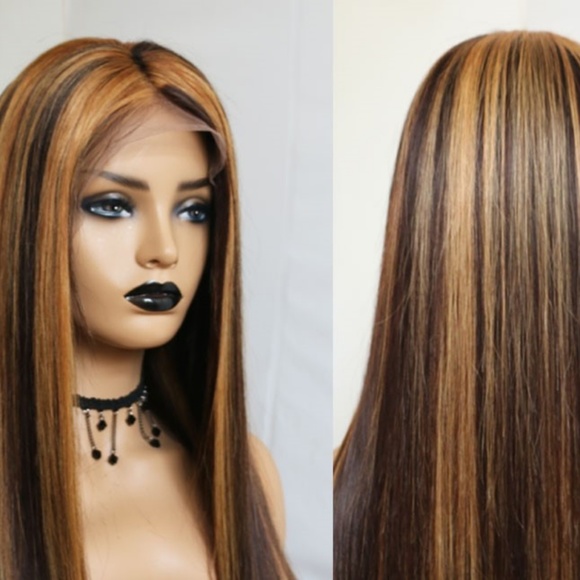 New Brazilian Straight 13x6 lace frontal wig main image 4